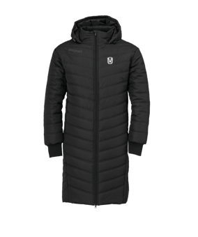 uhlsport Essential Coachjacke Schwarz Grau F01