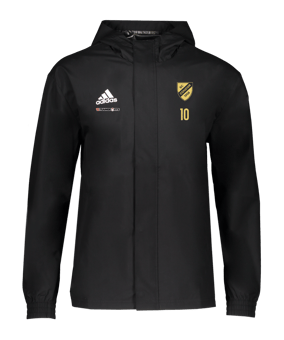 adidas Entrada 22 Allwetterjacke Kids Schwarz