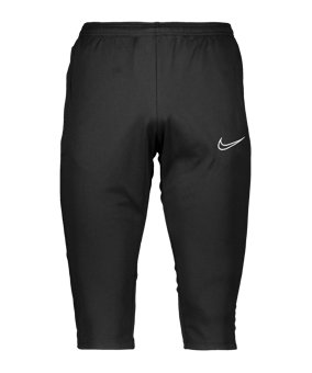 Nike Academy 3/4 Trainingshose Schwarz F010 - schwarz