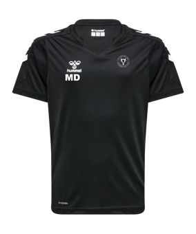 Hummel hmlCORE XK Poly Trikot Kids Schwarz F2001