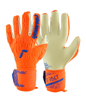Reusch Attrakt Gold X Freegel TW-Handschuhe Night Spark 2024 Orange Blau F2210 - orange