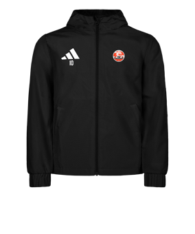 adidas Entrada 26 Regenjacke Schwarz