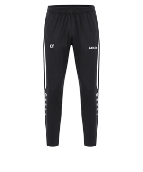 JAKO Power Polyesterhose Schwarz Weiss F802