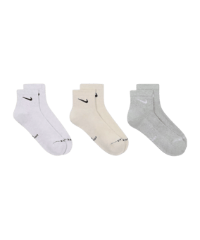 Nike Everyday Elevated Ankle 3er Pack Chaussettes Multicolore C904 - multicolore