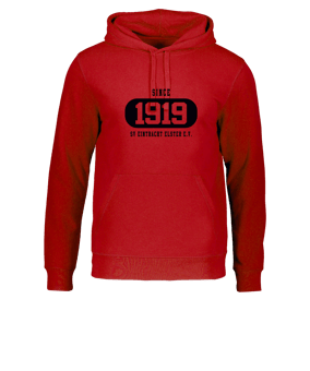 Merch Drummer 2.0 Hoody Red | #yale