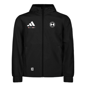 adidas Entrada 26 Regenjacke Schwarz