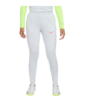 Nike Strike Trainingshose Damen Weiss Gelb F043 - weiss