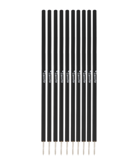 Cawila Slalom L 10Stk d33mm 160cm&13cm Spitze - schwarz
