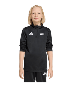 adidas Entrada 26 Training Sweatshirt Kids Schwarz