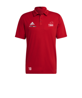 adidas Entrada 22 Poloshirt Rot