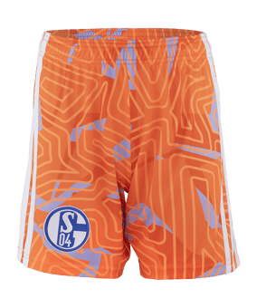 adidas FC Schalke 04 Torwartshort 2026/2027 Kids Orange - orange