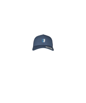 Merch 5 Panel Retro Trucker Cap Navy