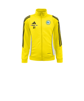 adidas Tiro 24 Trainingsjacke Kids Gelb Weiss