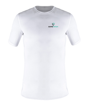 Gamepatch Compressishirt Hemd Weiß - weiss