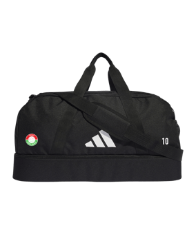 adidas Tiro League Duffel Bag Gr. M Schwarz Weiss