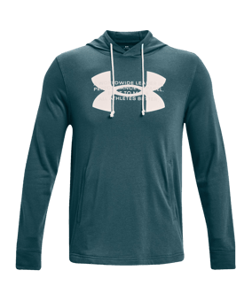 Under Armour Rival Terry Logo Hoody F716 - gruen
