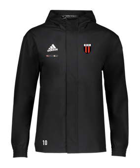 adidas Entrada 22 Allwetterjacke Kids Schwarz