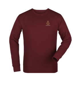 Merch Roller Sweatshirt Burgundy | #logo (beidseitig)