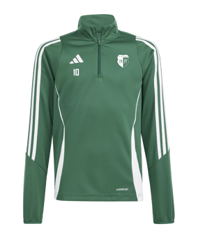 adidas Tiro 24 Trainingstop Kids Grün Weiss