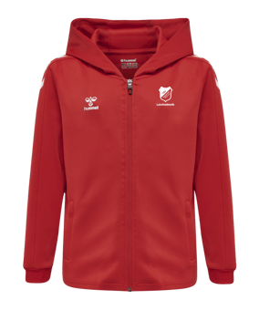 Hummel hmlCORE XK Kapuzenjacke Kids Rot F3062