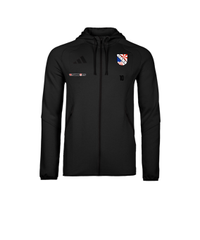 adidas Tiro Travel Hoody Schwarz