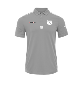 adidas Squadra 25 Polo Grau
