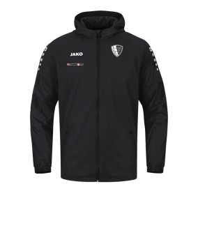 JAKO Team 2.0 Allwetterjacke Kids Schwarz F800