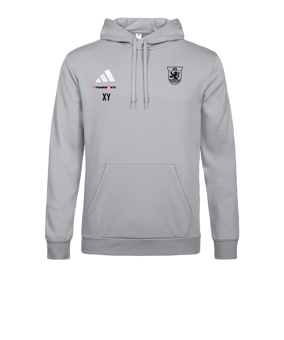 adidas Entrada 26 Hoody Grau