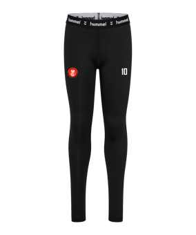 Hummel Pulse MW Tight Kids Schwarz F2001