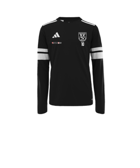 adidas Squadra 25 Trikot Langarm Kids Schwarz