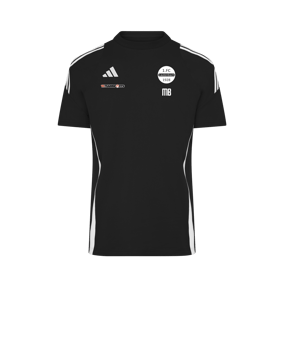 adidas Tiro 24 T-Shirt Schwarz Weiss