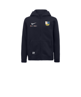 Nike Park 20 Fleece Kapuzenjacke Kids Blau F451