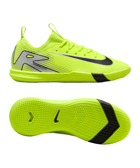 Nike Jr Air Zoom Mercurial Vapor XVI Academy IN Mad Voltage Kids Gelb Schwarz F700 - gelb