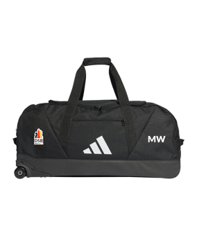 adidas Tiro Trolley Gr. XL Schwarz Weiss