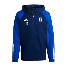adidas Tiro 23 Competition Allwetterjacke Blau