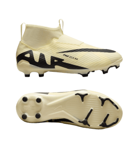 Nike Jr Air Zoom Mercurial Superfly IX Pro FG Mad Ready Kids Beige Schwarz F700 - beige