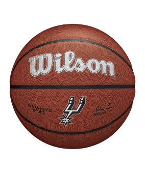 Wilson NBA San Antonio Spurs Team Alliance Basketball Indoorball Mehrfarbig - braun