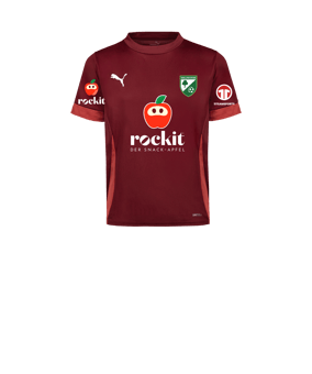 PUMA teamGOAL Matchday Trikot Kids Rot Weiss F09