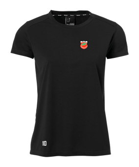 Kempa Status T-Shirt Damen Schwarz F01