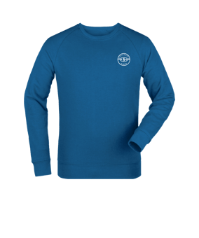 Merch Roller Sweatshirt Royal Blue | #justlogo1c