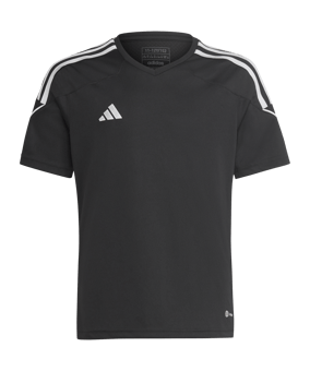 adidas Tiro 23 Trikot Kids Schwarz Weiss - schwarz