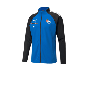 PUMA teamLIGA Trainingsjacke Kids Blau F02
