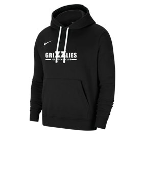 Nike Park 20 Fleece Hoody Schwarz Weiss F010