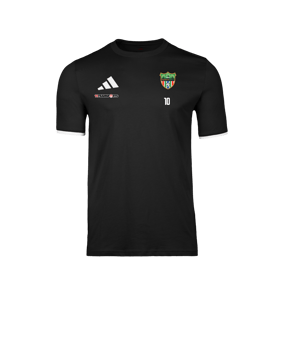 adidas Entrada 26 T-Shirt Schwarz