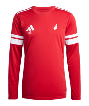 adidas Squadra 25 Trikot Langarm Rot
