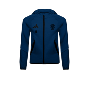 adidas Tiro Travel Jacke Kids Dunkelblau
