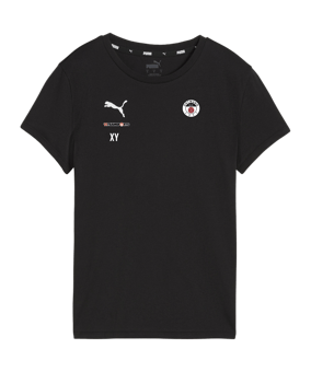 PUMA teamGOAL Casuals T-Shirt Damen Schwarz F03