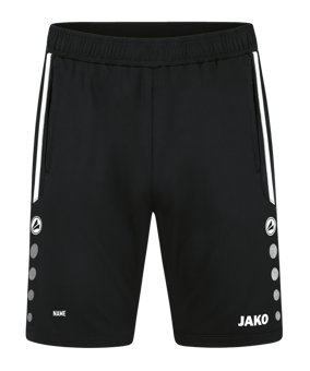 JAKO Allround Trainingsshort Damen Schwarz F800