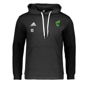 adidas Entrada 22 Hoody Schwarz