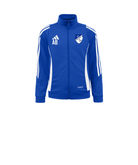 adidas Tiro 24 Trainingsjacke Kids Blau Weiss 